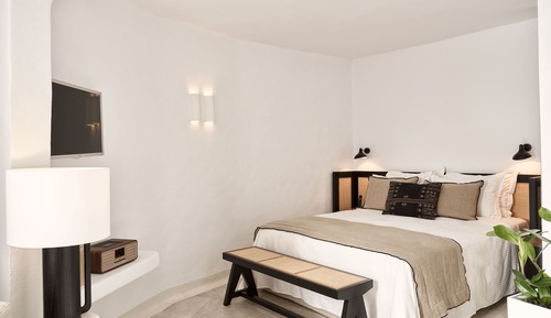 Habitación doble, vistas al mar (Caldera View)