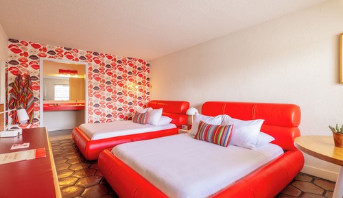 Habitación, 2 camas de matrimonio