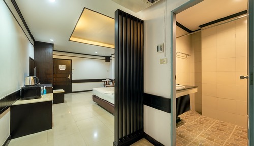 Habitación Deluxe con 1 cama doble o 2 individuales