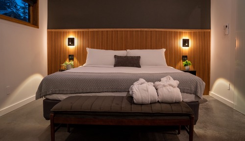 Cabaña Deluxe, 1 cama de matrimonio grande
