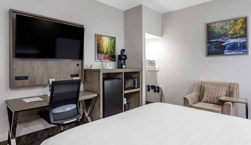 Habitación estándar, 2 camas de matrimonio, accesible para personas con discapacidad