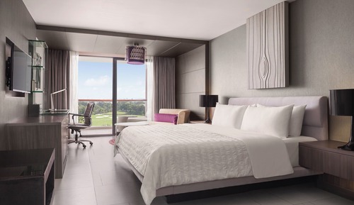 Habitación Grand, 1 cama de matrimonio grande, no fumadores, vistas al campo de golf (Balcony)
