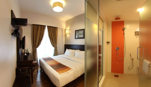 Habitación clásica doble, 1 cama de matrimonio grande