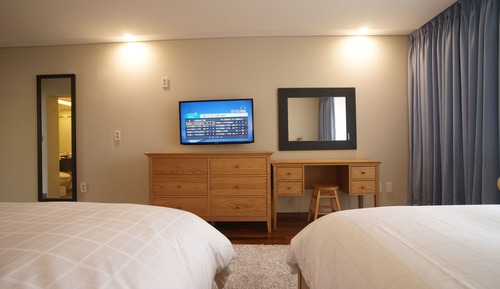 Habitación familiar con 2 camas individuales