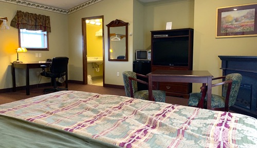 Habitación, 1 cama de matrimonio grande con sofá cama