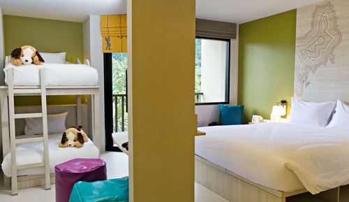 Habitación familiar, varias camas
