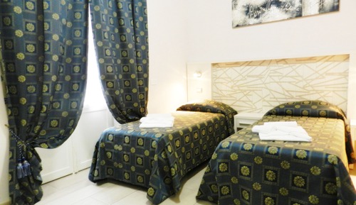 Habitación con 1 cama doble o 2 individuales