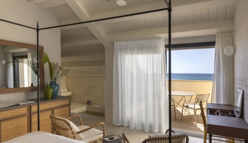 Suite junior, balcón, vistas al mar
