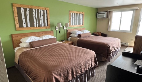 Habitación estándar doble, 2 camas de matrimonio