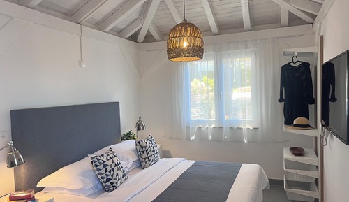 Habitación clásica doble, 1 cama de matrimonio, no fumadores, patio