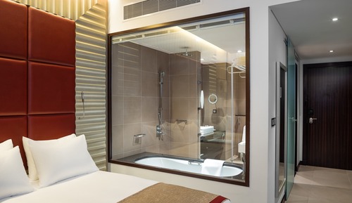 Habitación estándar, 1 cama de matrimonio grande, accesible para personas con discapacidad