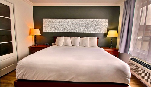 Suite junior, 1 cama de matrimonio grande con sofá cama