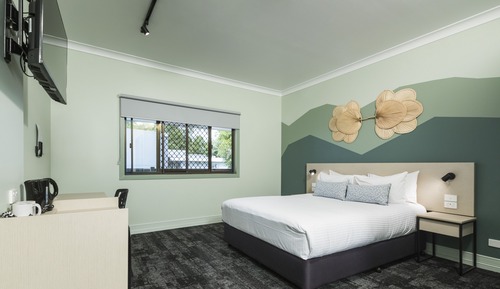 Estudio, 1 cama de matrimonio