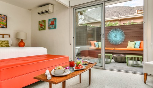 Habitación de lujo, 1 cama de matrimonio grande, patio