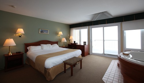 Suite clásica, 1 cama de matrimonio grande, vistas a la bahía