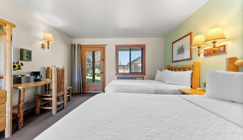 Habitación Deluxe, 2 camas de matrimonio, vistas al valle