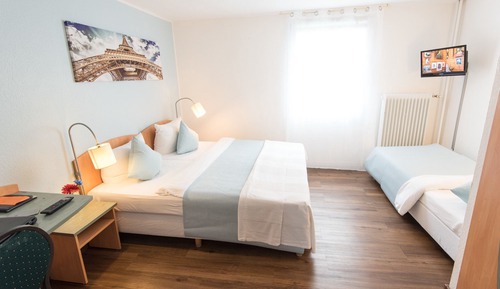 Habitación triple económica, 3 camas individuales