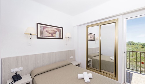 Habitación individual, balcón