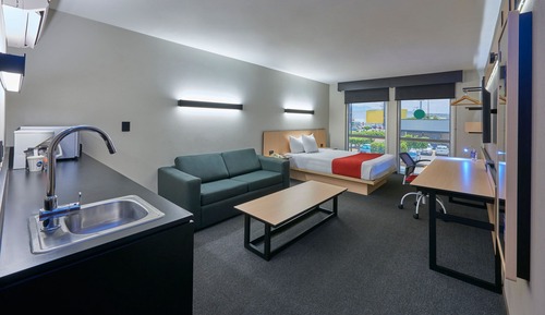 Habitación superior, 1 cama de matrimonio con sofá cama