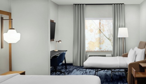 Suite ejecutiva, 1 cama de matrimonio grande con sofá cama (Mobility/Hearing Accessible, Tub)