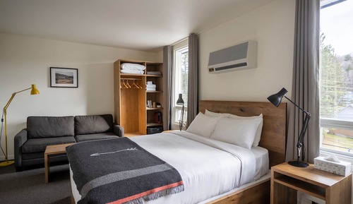 Habitación, 1 cama de matrimonio con sofá cama
