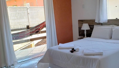 Habitación romántica doble, vistas a la piscina