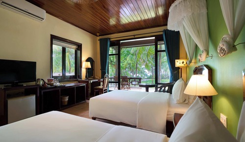Habitación, vistas al mar