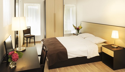 Habitación estándar con 2 camas individuales, baño privado, en edificio anexo (Grange)