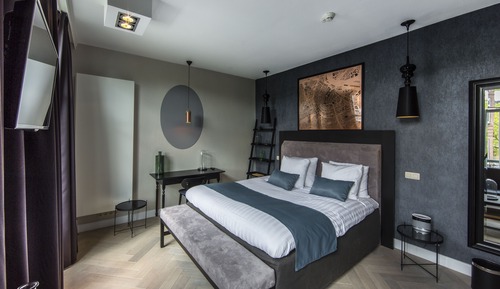 Habitación Deluxe doble, 1 cama de matrimonio grande, balcón