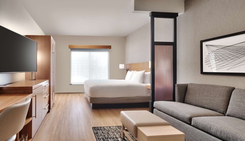 Habitación, 1 cama de matrimonio grande con sofá cama