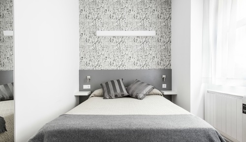 Estudio Confort, 1 cama doble, cocina básica