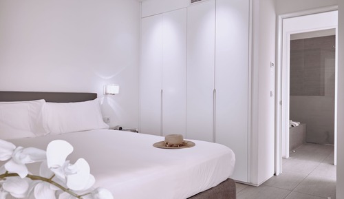 Suite, 1 habitación, bañera de hidromasaje, vistas al mar (Divinity Lago)