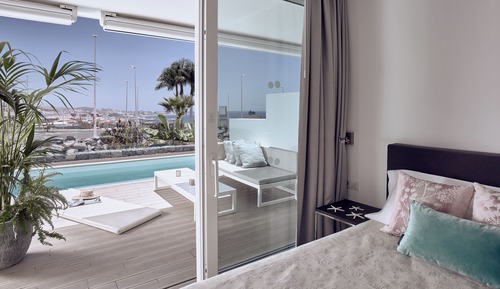 Suite, 2 habitaciones, piscina privada, vistas al mar (Serenity Mar, Jacuzzi)