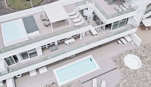 Suite, 3 habitaciones, piscina privada, vistas al mar (Infinity Elegance)