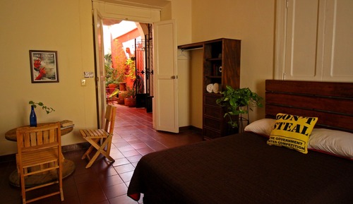 Habitación doble, baño compartido