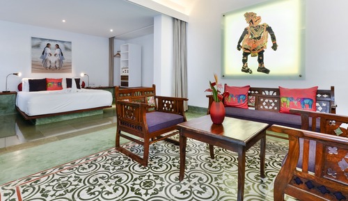 Suite básica, 1 habitación, vistas al jardín
