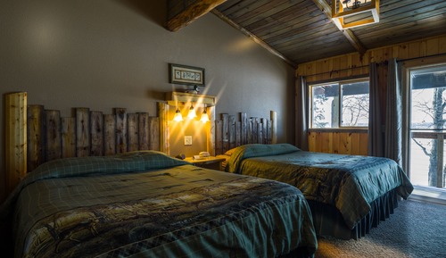 Habitación familiar, 2 camas de matrimonio (19 No Pets)