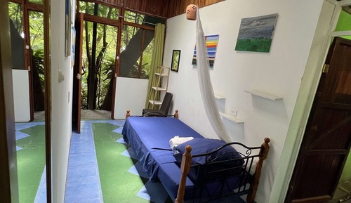 Habitación individual, vistas al jardín