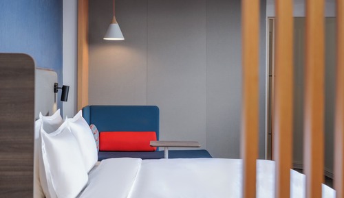 Habitación estándar, 1 cama de matrimonio grande con sofá cama