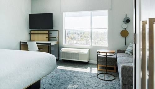 Estudio, 1 cama de matrimonio grande con sofá cama (Mobility/Hearing Access, Transf Shwr)