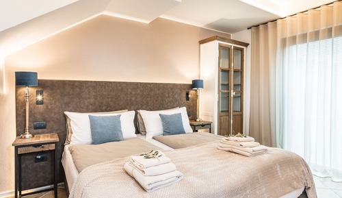 Apartamento Grand, 2 habitaciones, bañera de hidromasaje, vistas al jardín