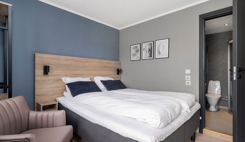 Habitación estándar con 1 cama doble o 2 individuales