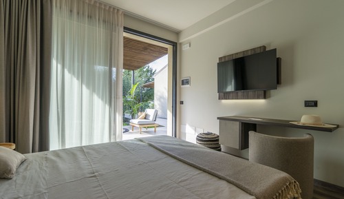 Habitación estándar doble, vistas al jardín