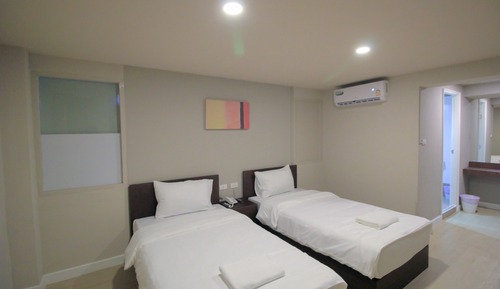 Habitación estándar con 2 camas individuales (No Window)