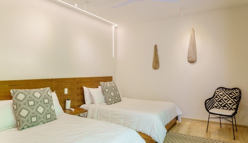 Apartamento familiar, 2 habitaciones, piscina privada