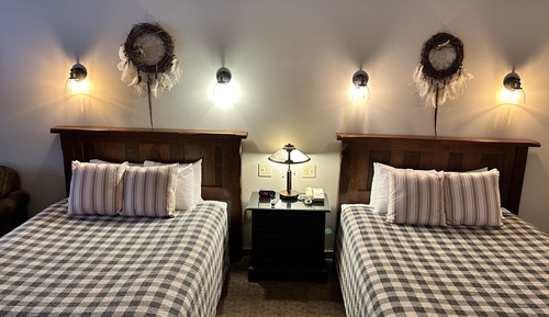 Habitación Deluxe, varias camas, chimenea