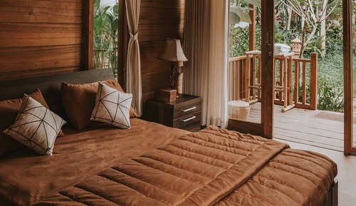 Cabaña, vistas al jardín (Wood Cabin)