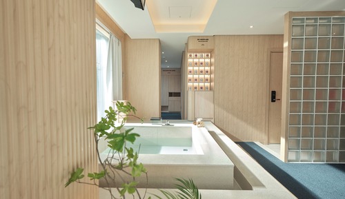 Habitación, 1 cama de matrimonio (Private Spa Suite)