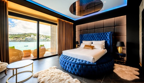 Habitación Deluxe, balcón, vistas al mar