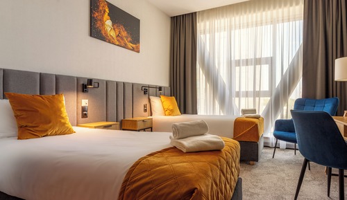 Habitación estándar con 1 cama doble o 2 individuales